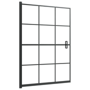 Pannello per Box Doccia in ESG 100x140 cm Nero CFW5121971