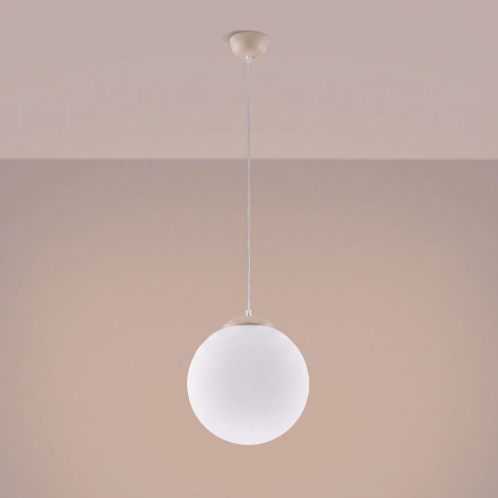 Lampada a sospensione UGO 30 taupe