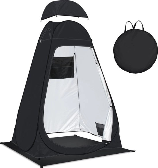 Tenda di doccia Privacy a schermo - Tenda da bagno portatile per campeggio, spiaggia e sport all'aperto