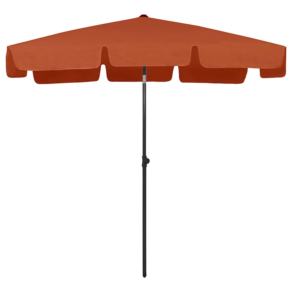 Ombrello | Parasolne da Spiaggia Terracotta 200x125 cm
