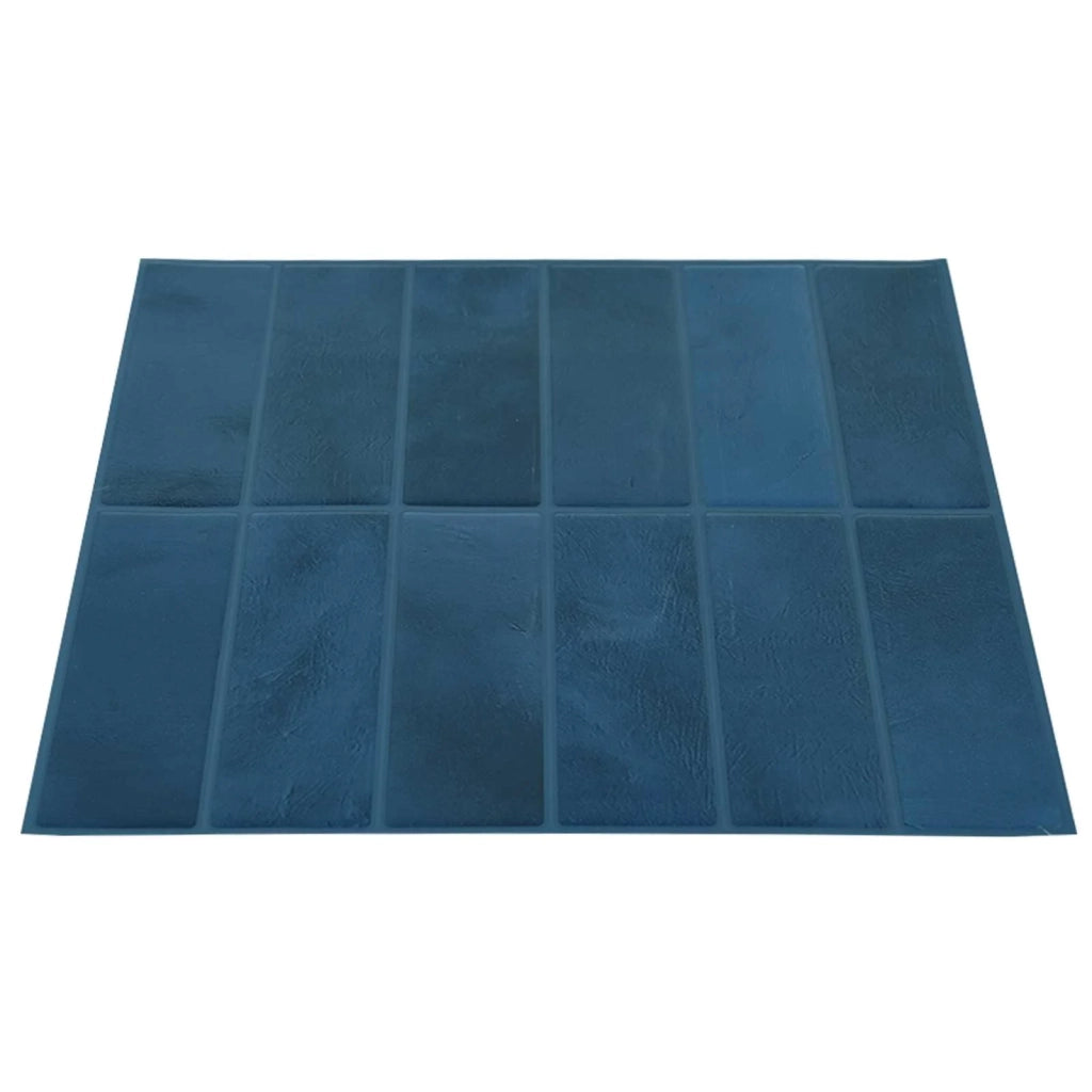 Piastrella Rettangolare 10 pcs Blu 29 x 23 x 0,08 cm 42046165