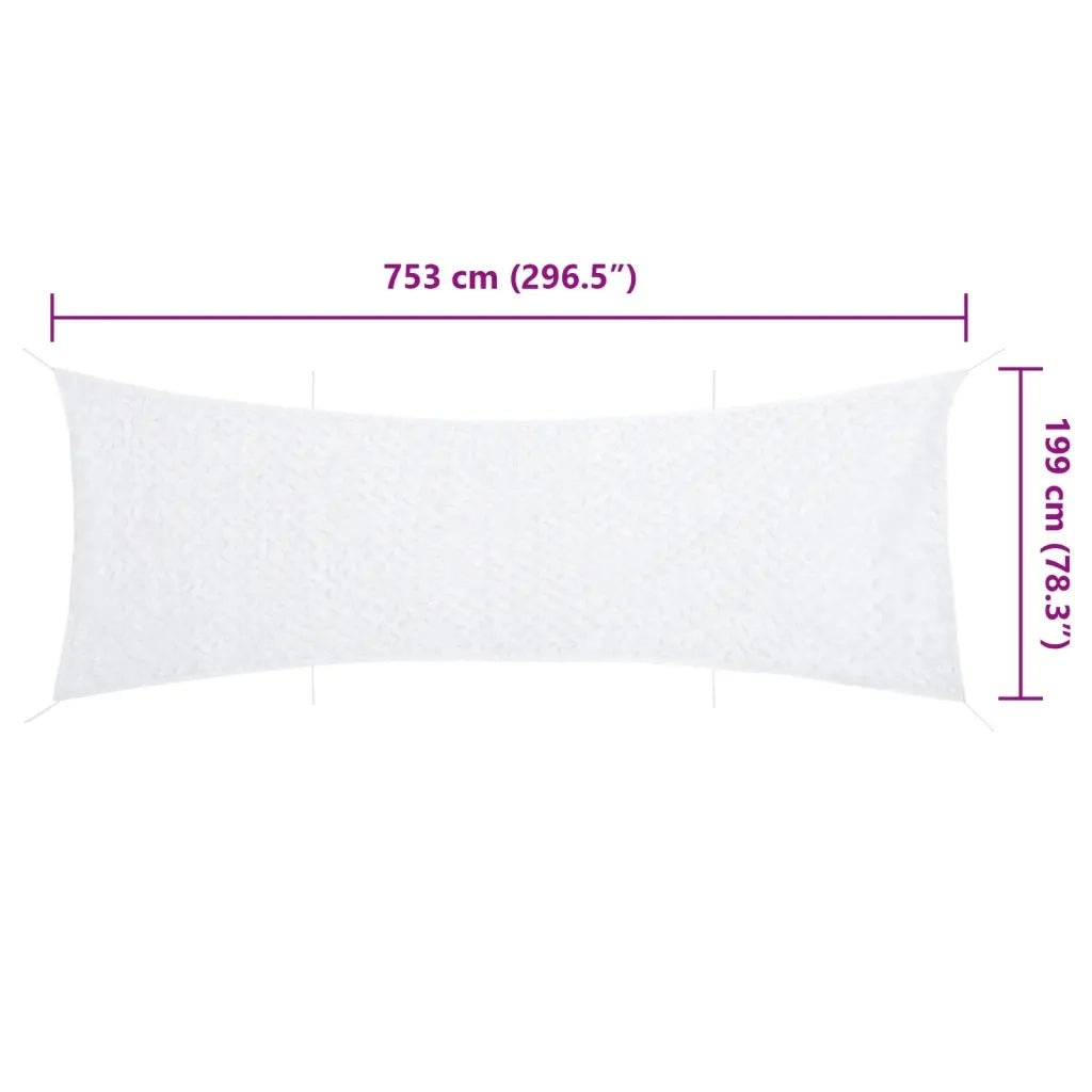 Rete Mimetica con Custodia di Conservazione 753x199 cm Bianca CFW3285101