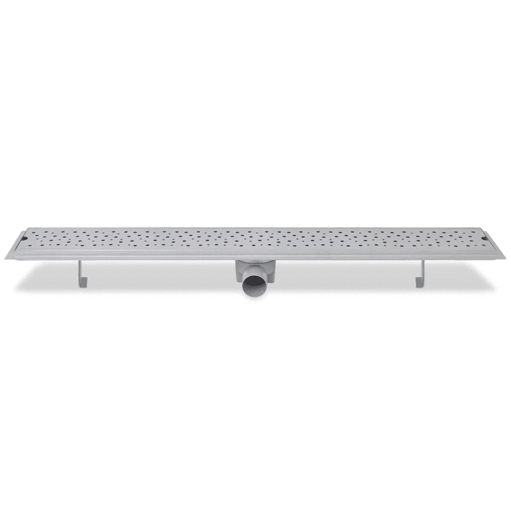Canaletta Drenaggio per Doccia Lineare 930x140 mm Acciaio Inox 142193