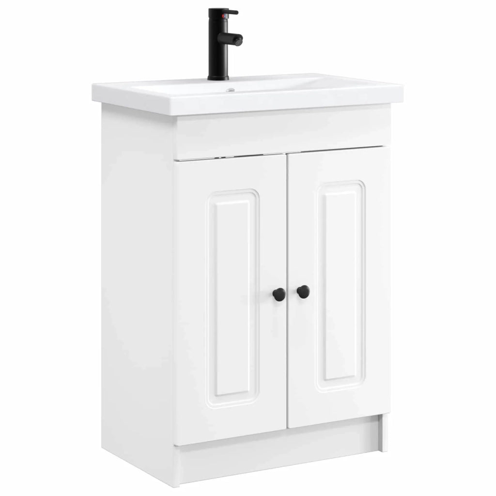 Set di mobili per il bagno Bianco 56 x 37,5 x 81 cm 3404164