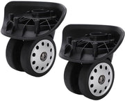 Bagagewielen in POM per 2 unità - Zwenkwielen di sostituzione - Materiale duraturo - Facile da installare - Stabile e resistente - Ruote per valigie