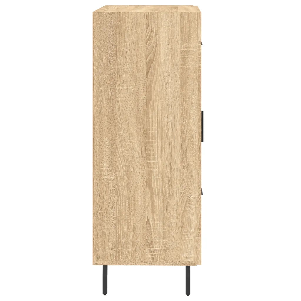 Credenza-Buffet-Armadio da cucina Rovere Sonoma 69,5x34x90 cm in Legno Multistrato 299793
