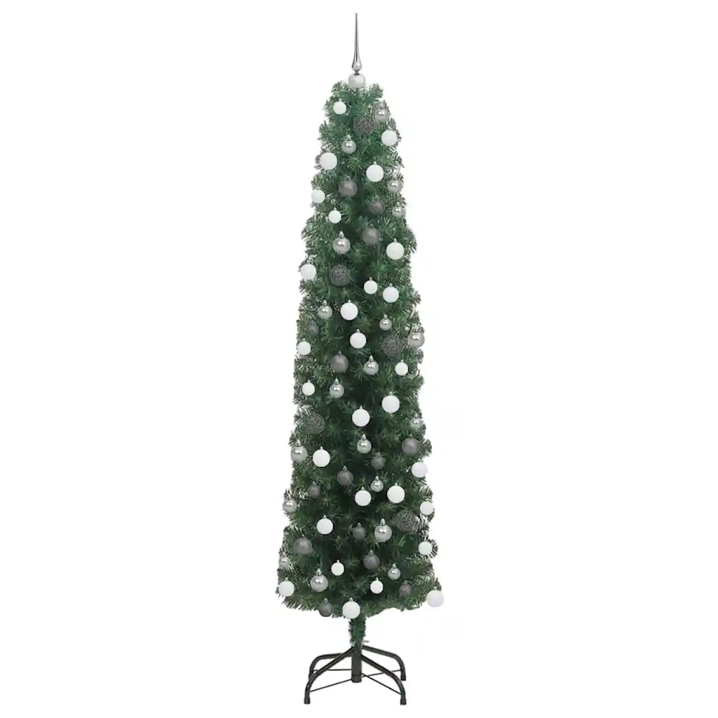 Albero di Natale artificiale con 300 LED Verde 180 cm 3394942