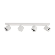 Spot plafoniera 4 luci orientabili bianca LED 20W Italux