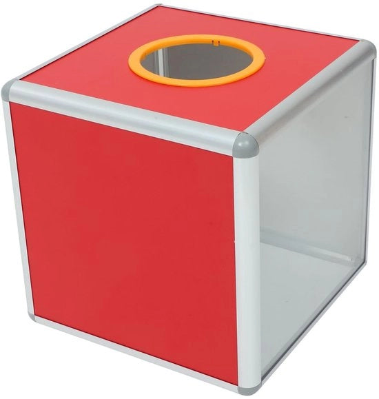 Cassa Postale - Design Translucido - Scatola Trek - Scatola Lotteria - Voti - Donazioni - Multifunzionale - Scatola Lotteria