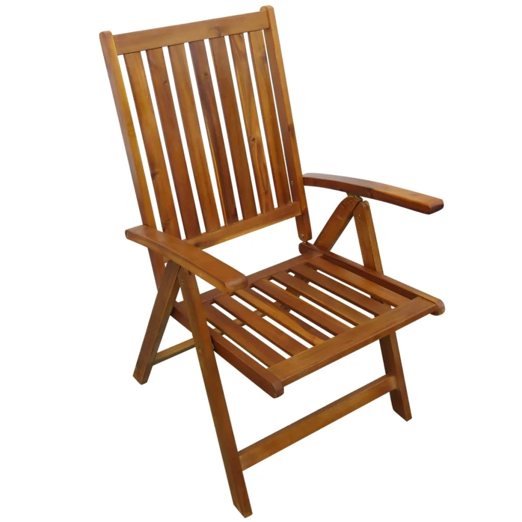 Set da Pranzo da Giardino 7 pz in Legno Massello di Acacia 42611