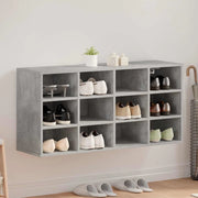 Mobile per scarpe Grigio cemento 103 x 30 x 51 cm 808706