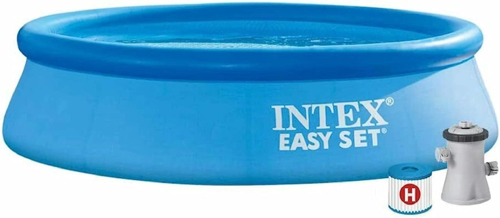 Piscina Gonfiabile Intex Easy Set 1942 lt Pompa H 244 x 61 cm 1250 lt