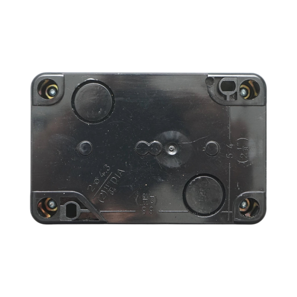 Alloggiamento pulsante di controllo START/STOP con ritorno 1NO+1NC Breckner Germany