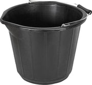 Baciuolo per uso generico - Nero 25,4 cm x 38,8 cm x 34,5 cm con capacità di 3 galloni baciuolo da bagno