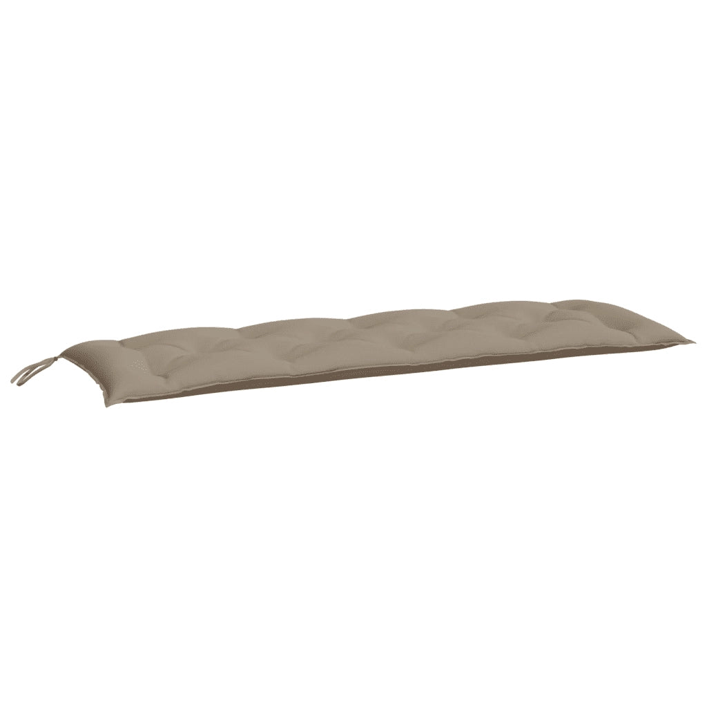 Cuscino per Panca-Cuscini per panchina Tortora 150x50x3 cm in Tessuto Oxford