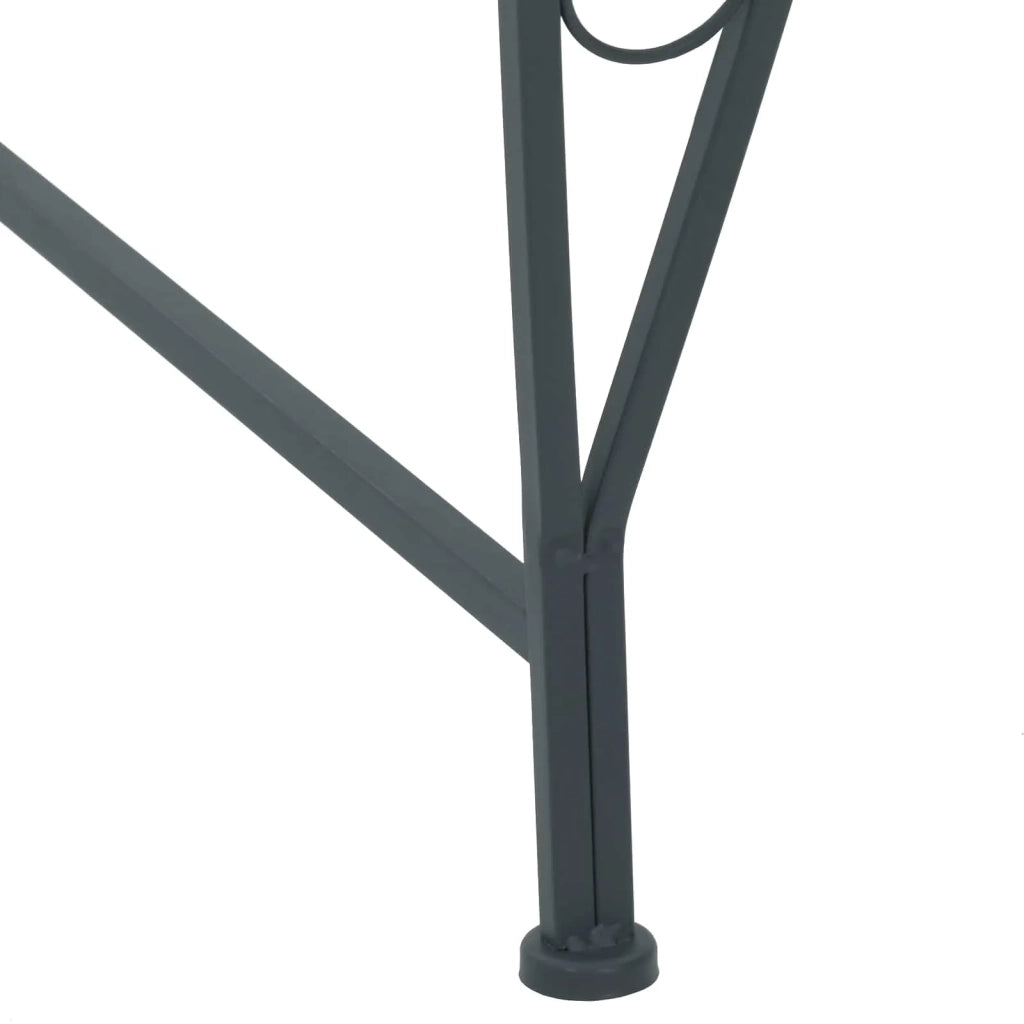 Panchina per Alberi 4-Numero di posti 160 x 80 x 89 cm Acciaio 42029522
