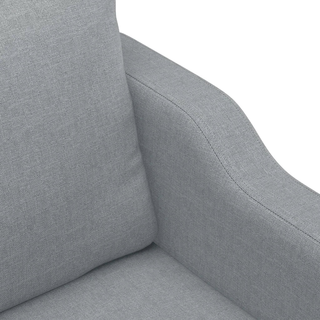 Poltrona-Divano Sedia Grigio Chiaro 60 cm in Tessuto 677560