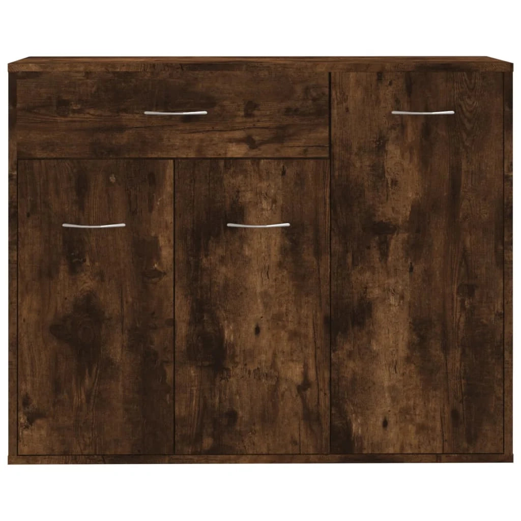 Buffet credenza cassettiera armadio mobile contenitore organizer per cucina soggiorno salotto 88 x 30 x 70 cm legno ingegnerizzato marrone 02_0031118