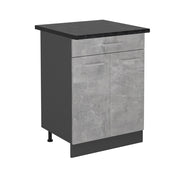 Vicco Base da cucina Calcestruzzo 60 cm , PL Antracite