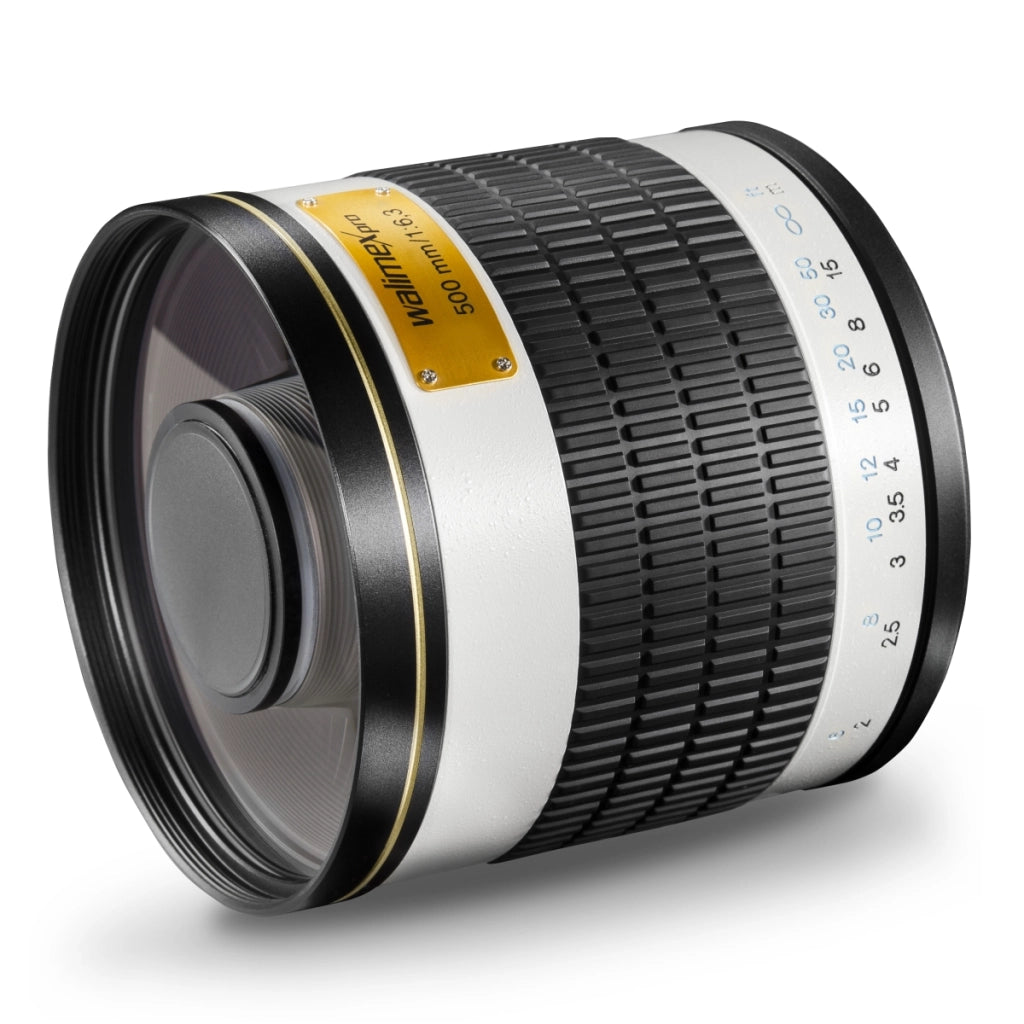 500/6,3 Obiettivo fotografico a specchio per DSLR, lunghezza focale di 500 mm, per fotocamera full-frame e APS-C