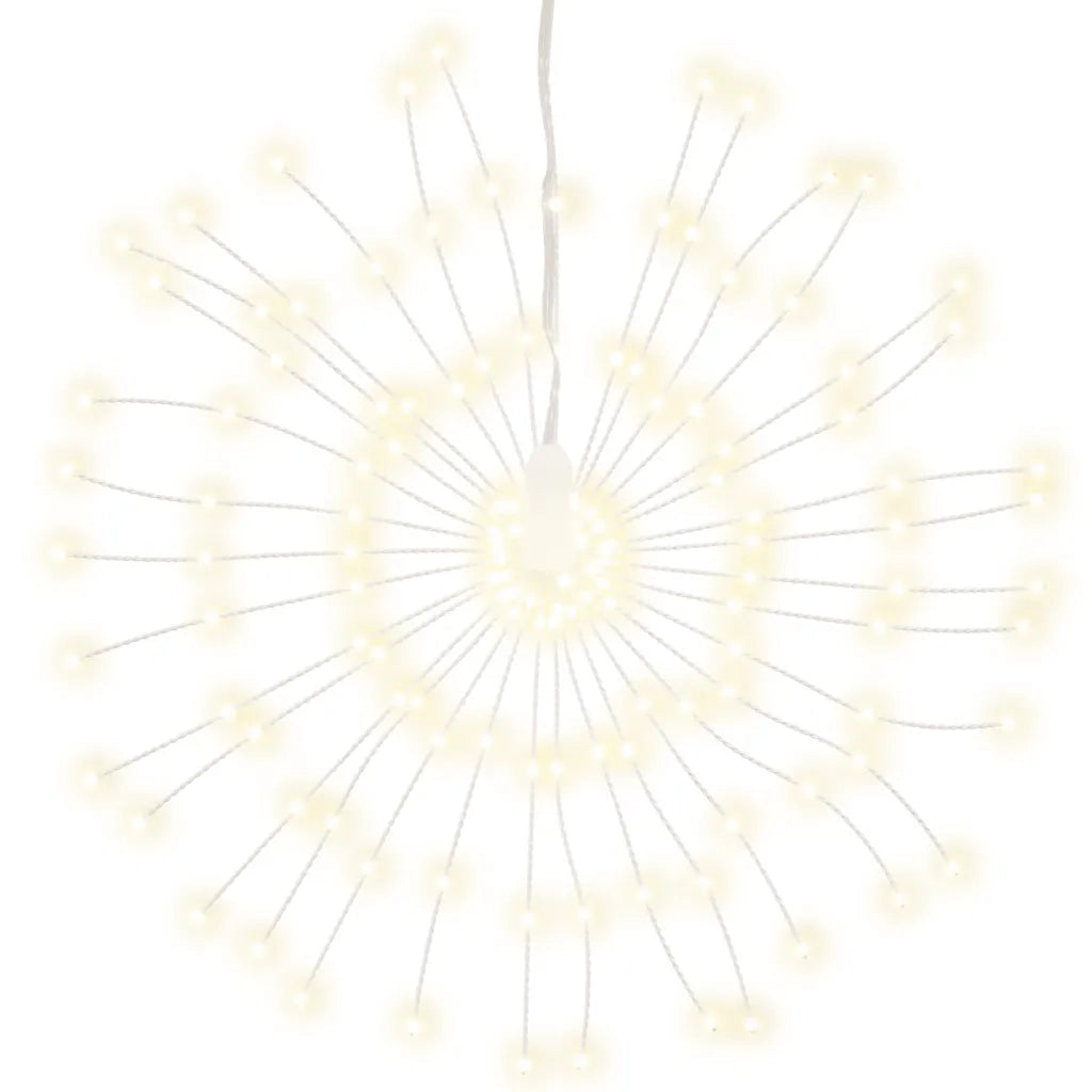Illuminazioni di Natale Galassia 140 LED 2pz Bianco Caldo 17 cm 3190510