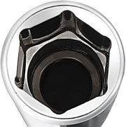 Socket a Scatola Profonda 30mm - 6 punte - Acciaio Cromo-Vanadio - Resistente allo Sfregio e Corrosione - Per Riparazione Auto - Duraturo e Resistente - Chiave a Lame