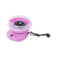 Macchina per Zucchero Filato in PP, Acciaio Inox e Alluminio 450W 27 x 26 x 18cm Rosa