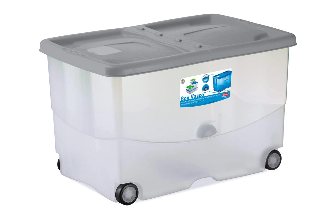 Contenitore Multiuso Vasco L 57 cm 60 x 40X36 H Stefanplast