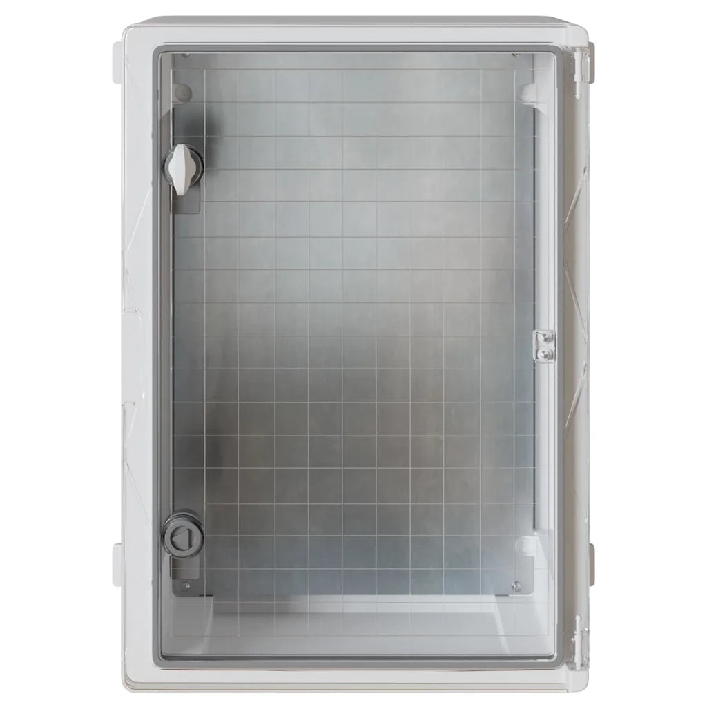 Armadio di Controllo Grigio 42 x 19,5 x 50 cm Plastica ABS 4106513