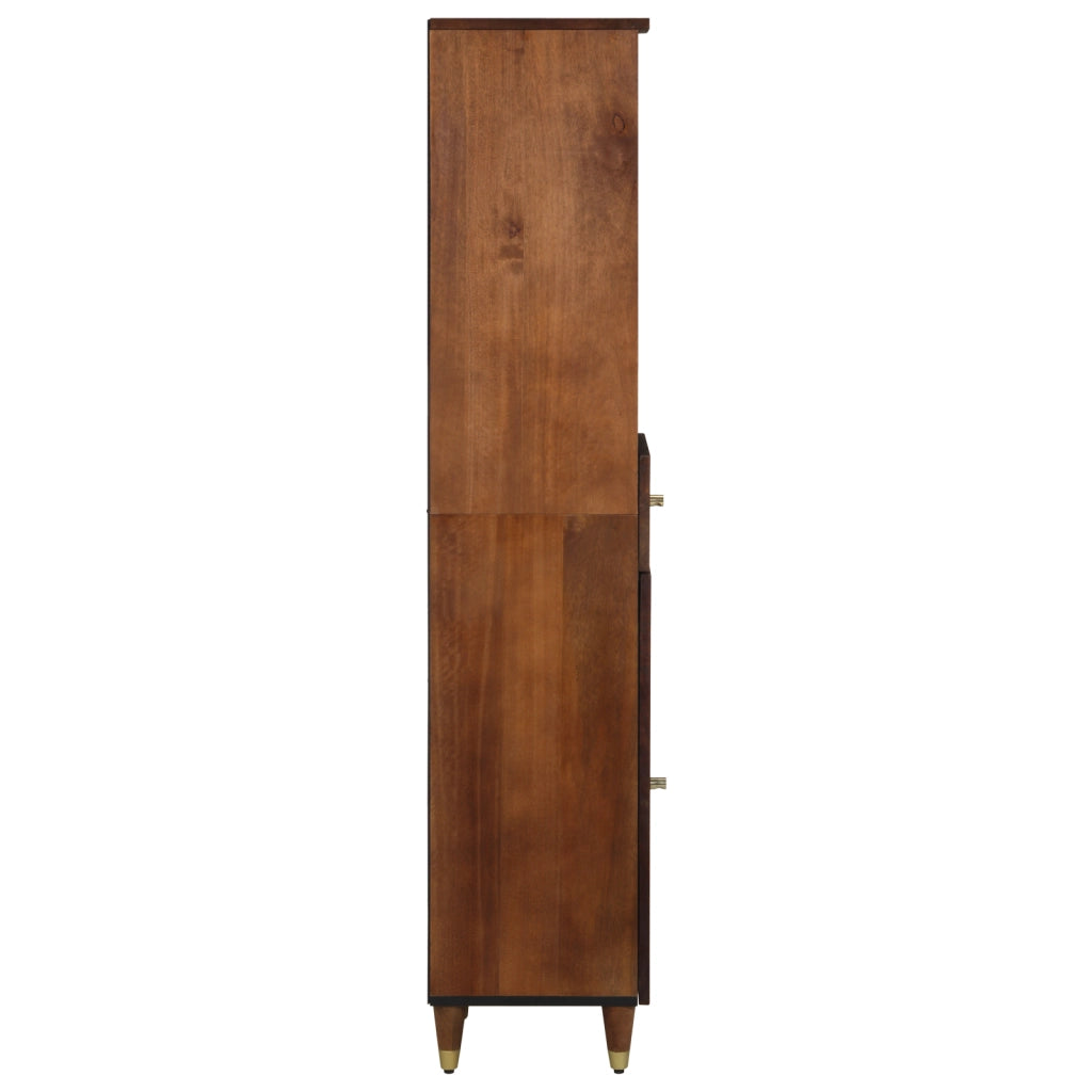Mobile 38x33x160 cm in Legno Massello di Mango