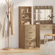 vidaXL Credenza rovere artigianale 40 x 41 x 135 cm Legno multistrato