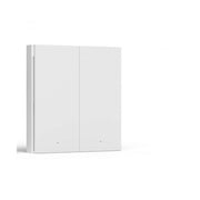 Doppio interruttore remoto senza fili modello H1 compatibile con Zigbee 3.0 Bianco Aqara