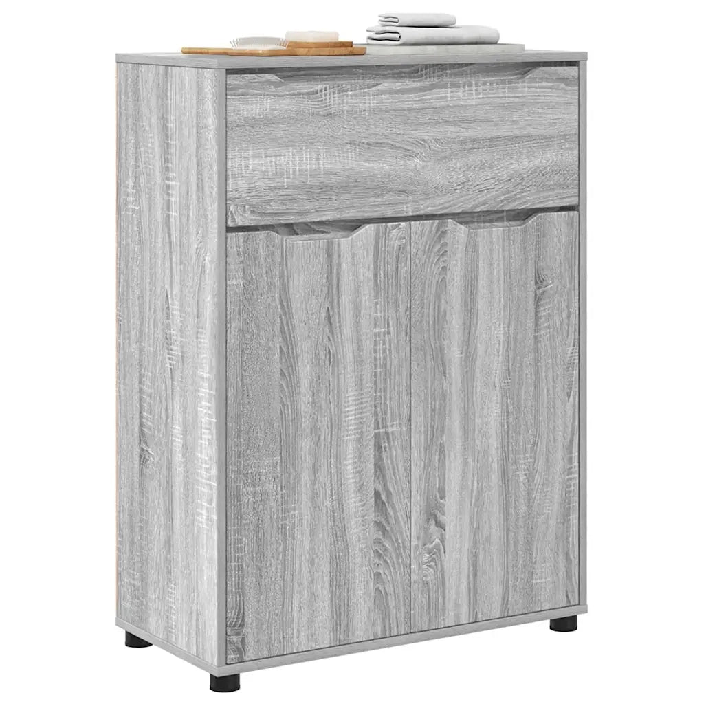 Mobile da Bagno | Armadio da bagno con cassetto Grigio Sonoma 72,5 x 36,5 x 100 cm