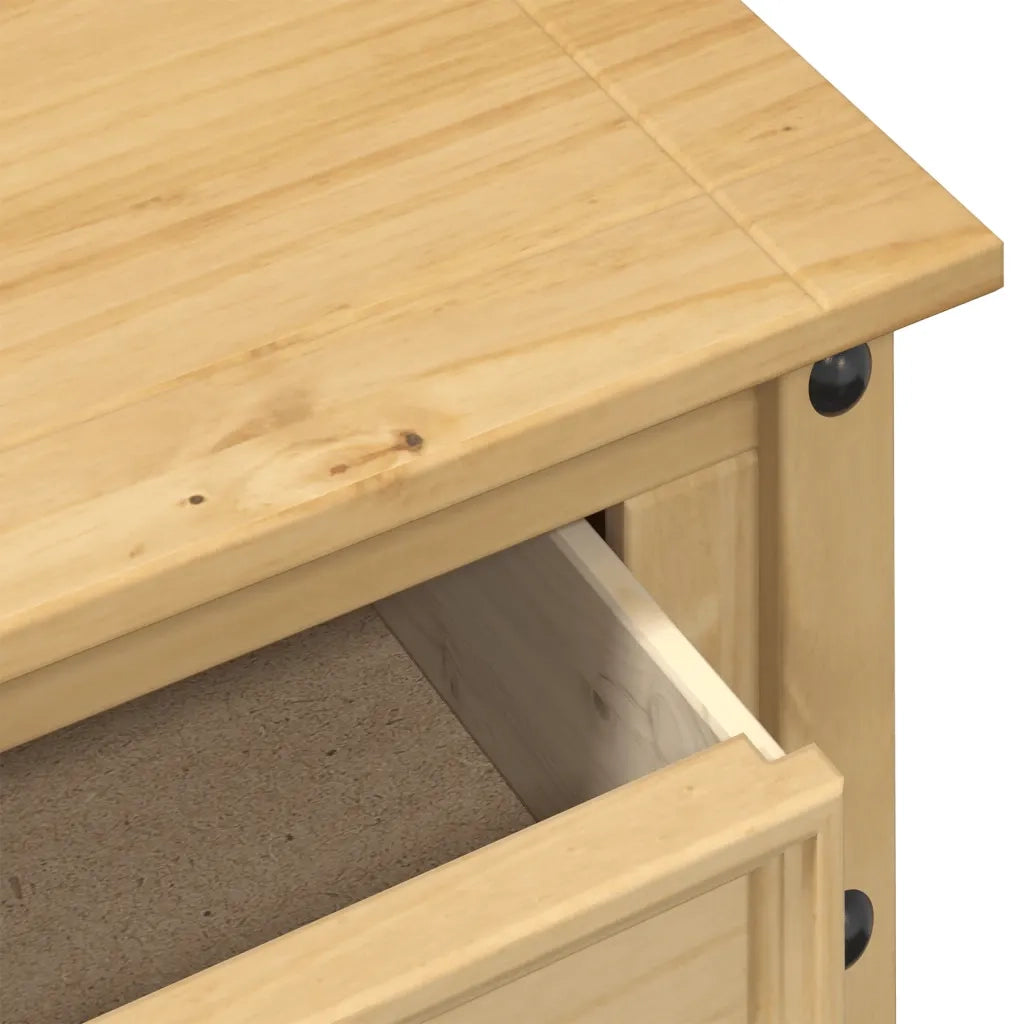 Tavolino | Tavolo laterale Corona 50x50x50 cm in Legno Massello di Pino
