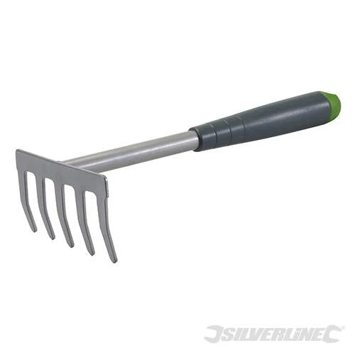 Rastrello 290 mm con testa in acciaio verniciato Silverline