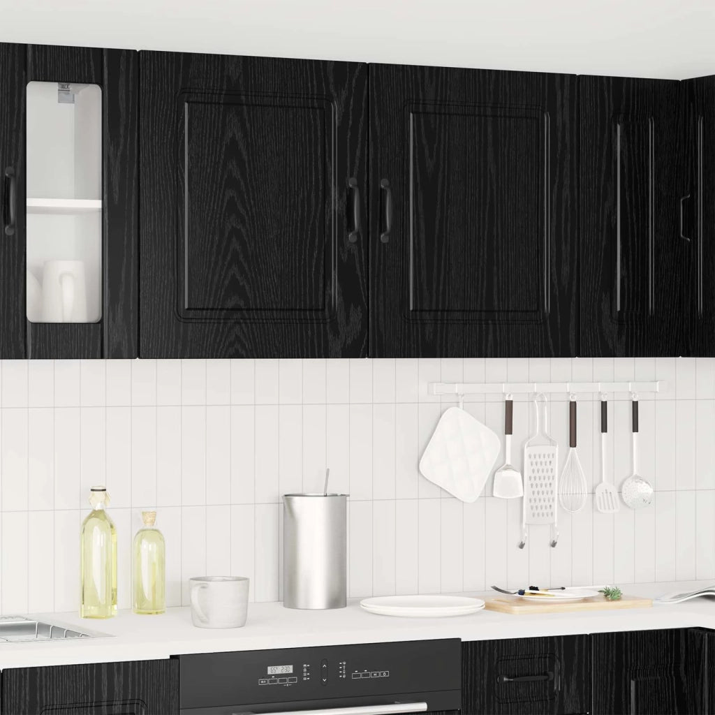 Pannello lavastoviglie Kalmar Rovere Nero 50 x 31 x 60 cm 8003787