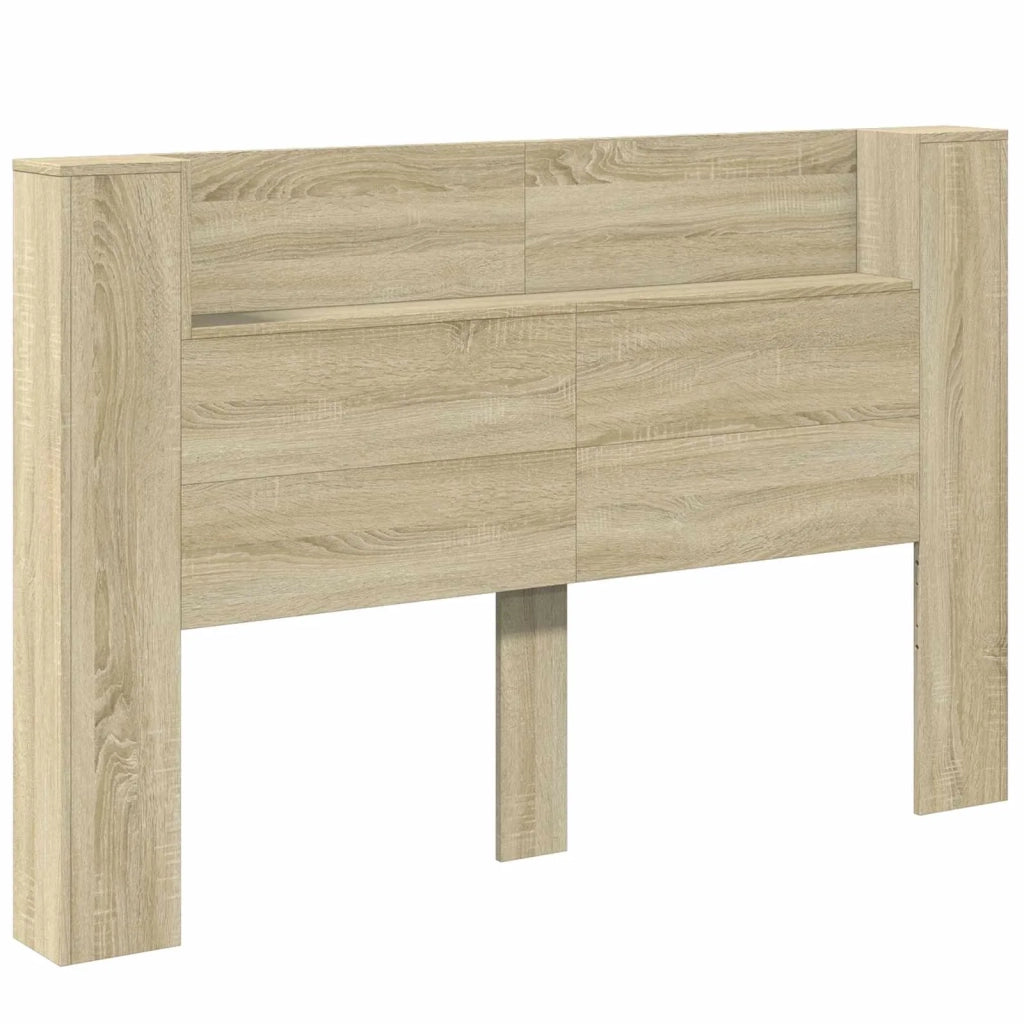 Testiera-Testata-Testiera Decorativa Rovere Sonoma 160 x 16,5 x 103,5 cm Legno multistrato