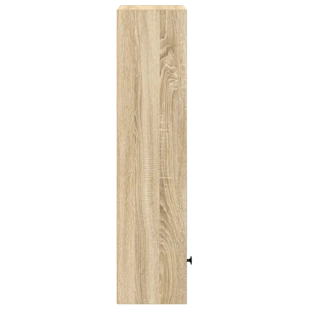 Libreria Rovere Sonoma 31x24x102 cm in Legno Multistrato 860339