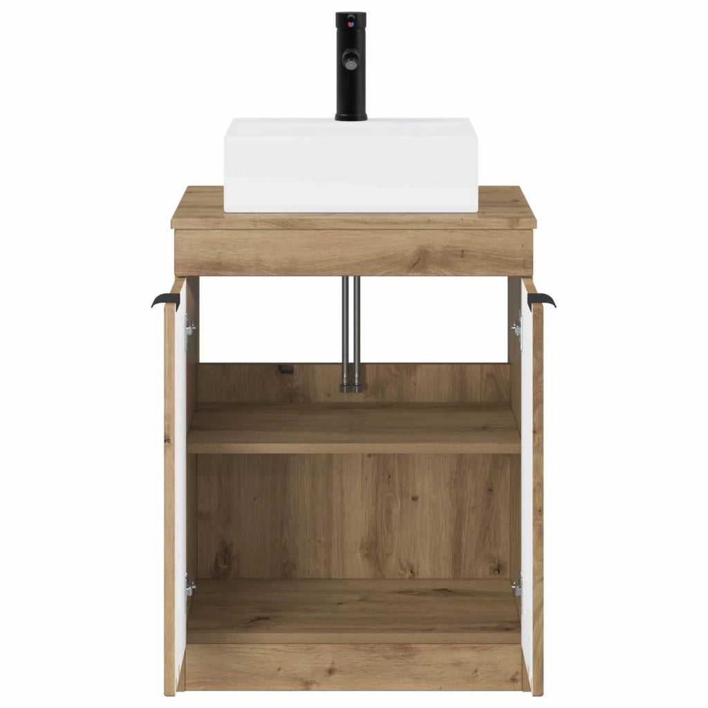 Set di mobili per il bagno Rovere Artigianale 3404249