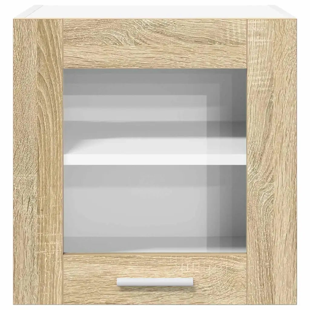 Armadio pensile con porta 2 pcs Rovere Sonoma 40 x 31 x 40 cm