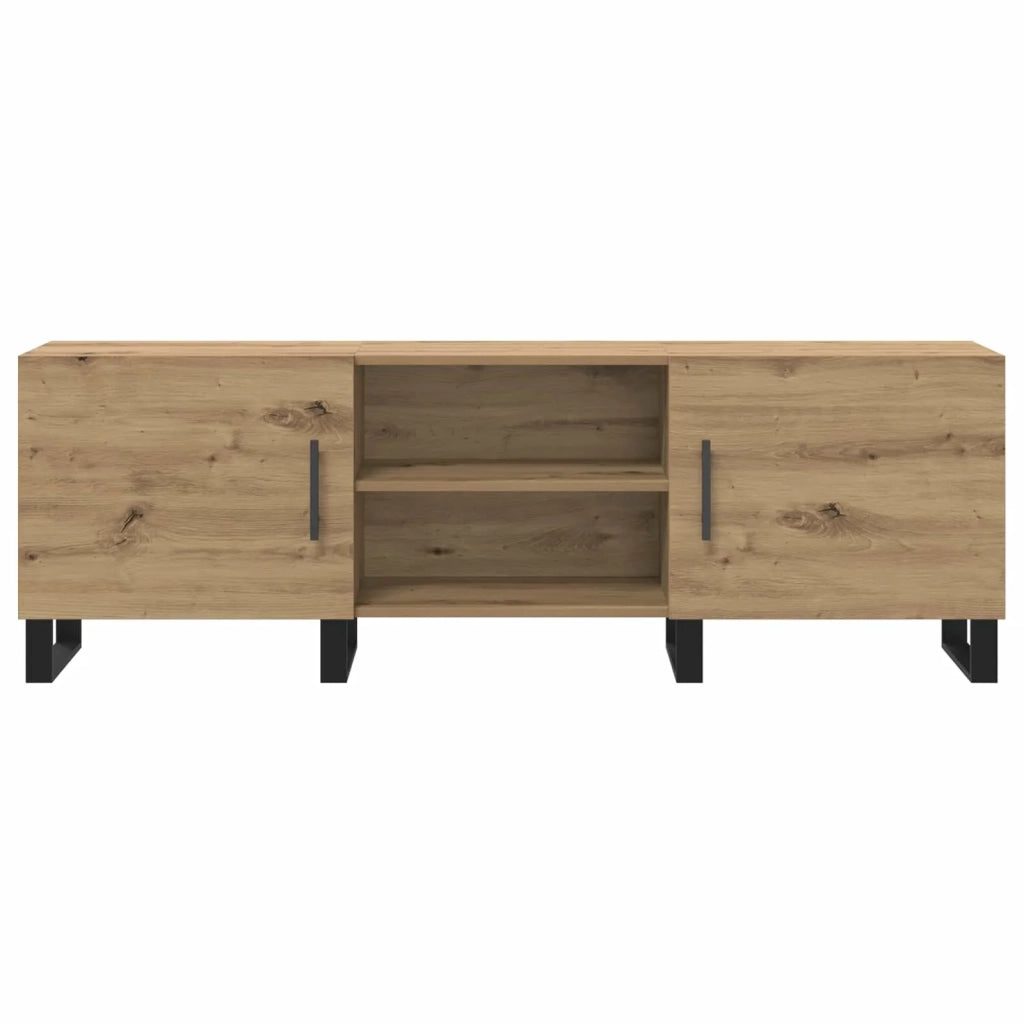 Mobile TV | Armadietto TV | Mobile Porta TV Rovere artigianale 150 x 30 x 50 cm Legno multistrato