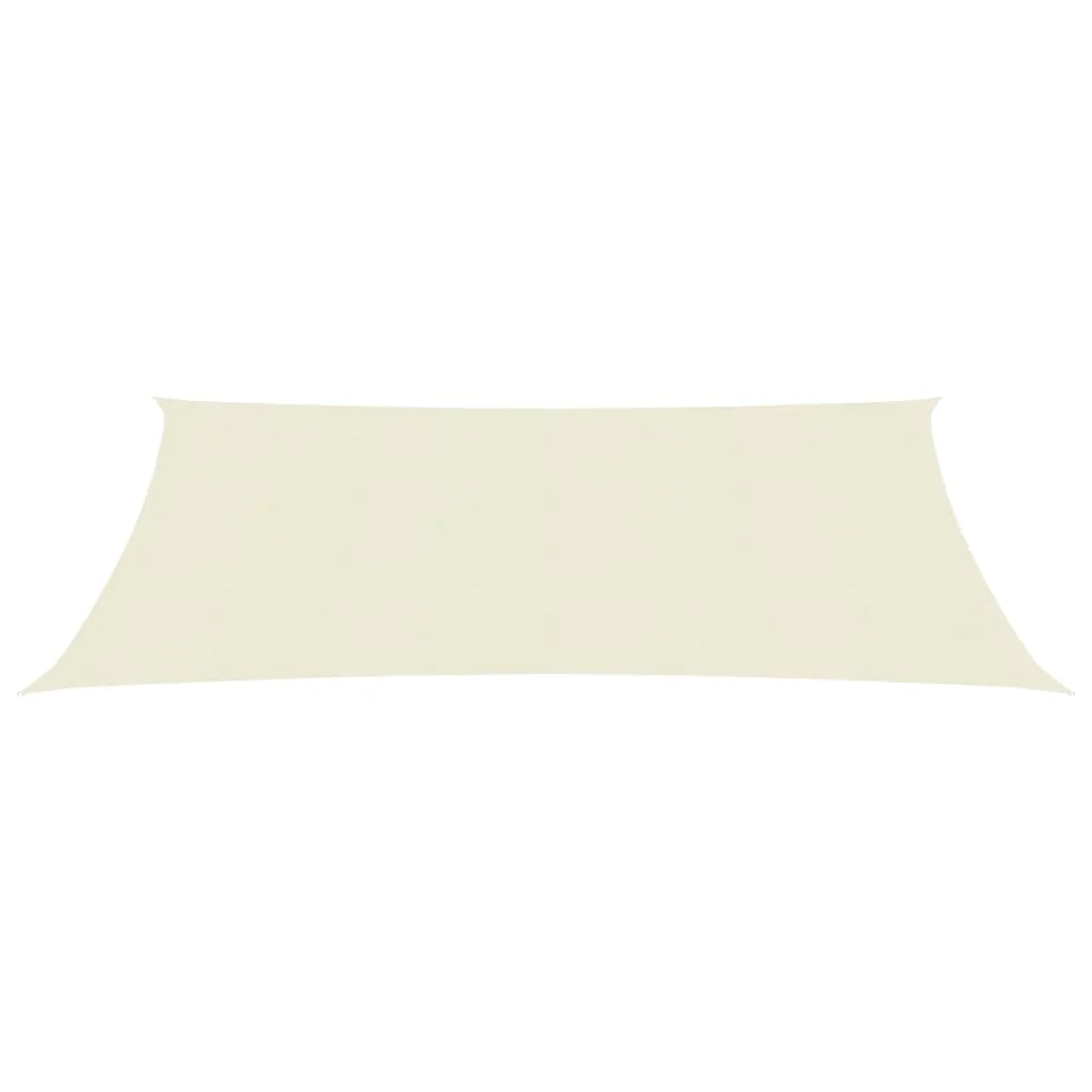Vela ombreggiante 160 g/m² HDPE 3,5 x 4,5 m crema 02_0009076