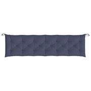 Cuscino Panca | Cuscini per sedie Giardino Blu Marino 200x50x7 cm in Tessuto Oxford