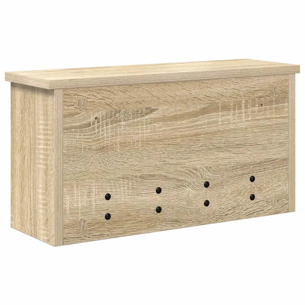 Appendiabiti a muro Rovere Sonoma 50 x 16 x 26 cm CFW5410493