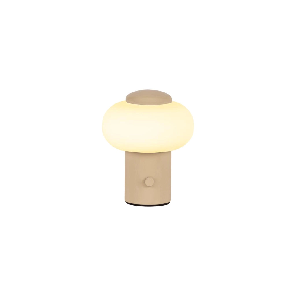 Lampada da tavolo LED wireless GUSTAV crema Lucide