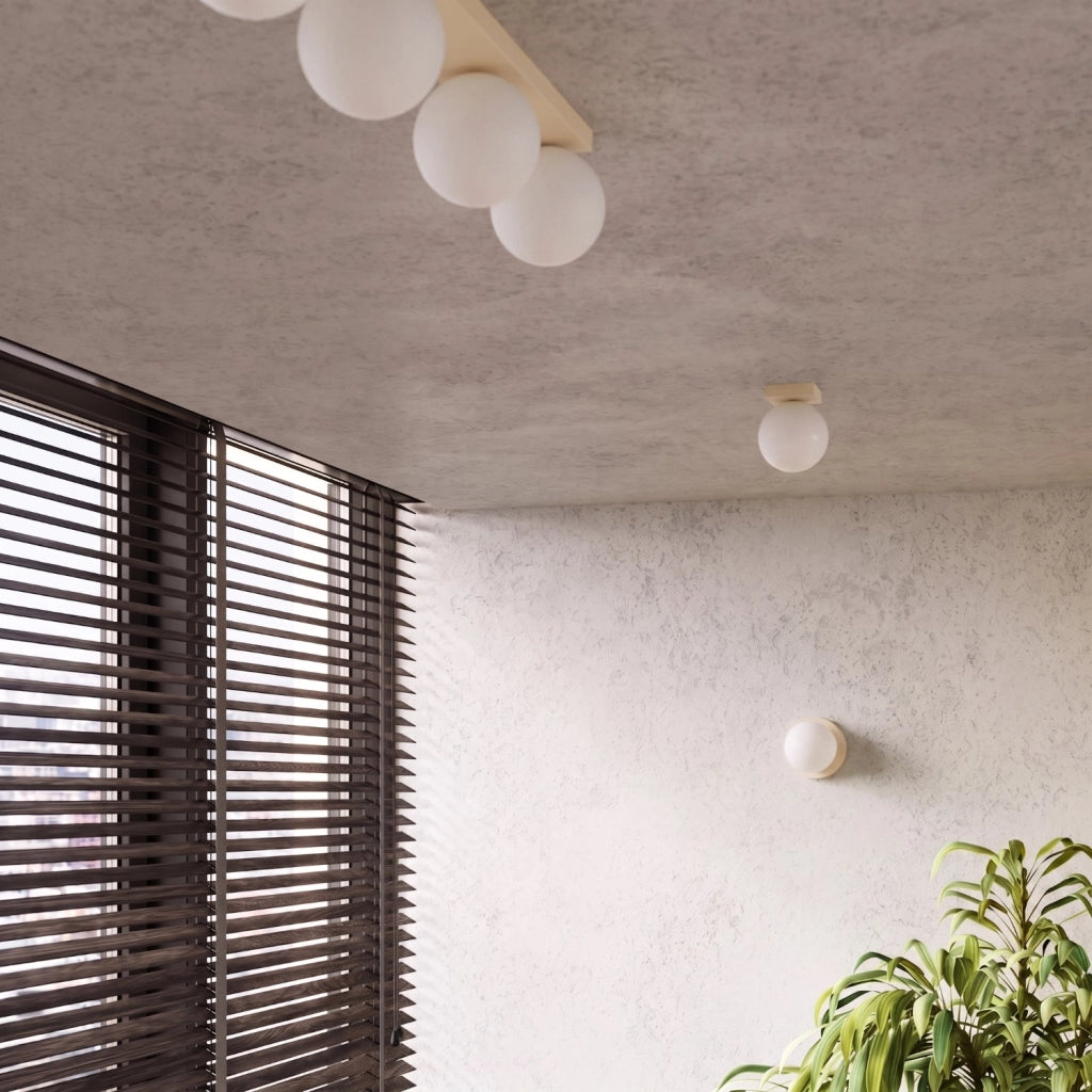 Applique YOLI 1 beige con interruttore