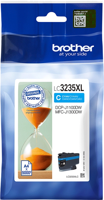 Brother LC3235XLC cartuccia d'inchiostro 1 pz Originale Resa elevata (XL) Ciano