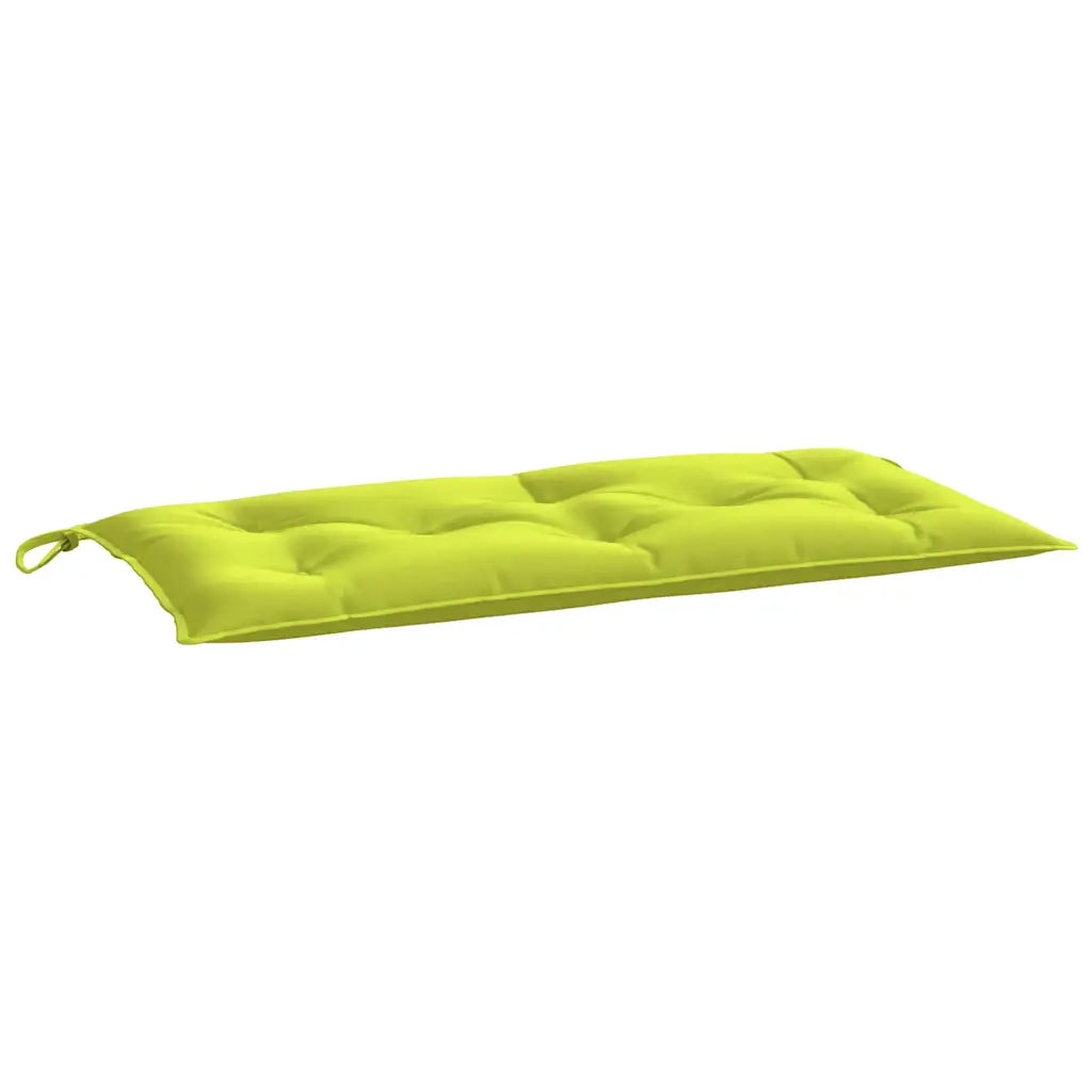 Cuscino per Panca Verde Brillante 100x50x7 cm in Tessuto Oxford 361575