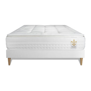 Pacchetto letto completo - Materasso 180x200cm + Box spring con doghe (kit) + 2 cuscini + Piumino - Vingt-Huit PLUS