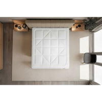 Pacchetto letto completo - Materasso 180x200cm + Box spring con doghe (kit) + 2 cuscini + Piumino - Vingt-Huit PLUS